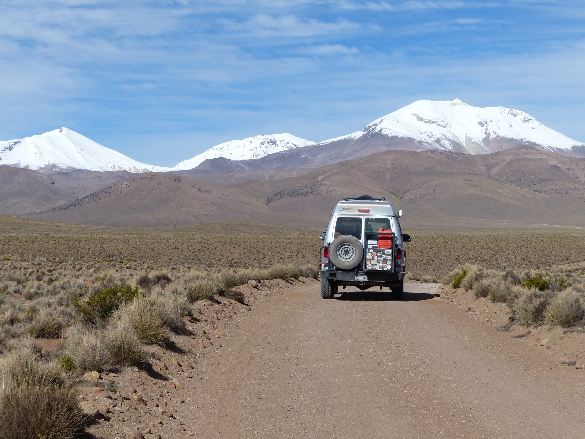 Driving in Northern Chile